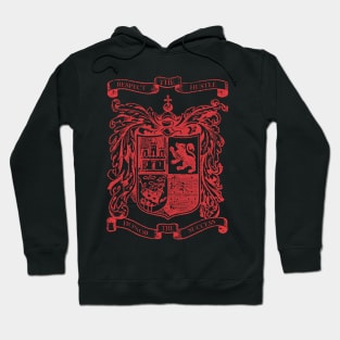 LION'S SHIELD CREST - Respect The Hustle, Honor The Success Hoodie